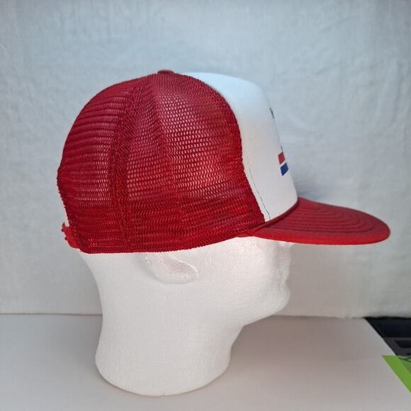 Vintage Fuel Around With Gas Trucker Hat Cap Snapback Meshback Rope Foam - Picture 5 of 8